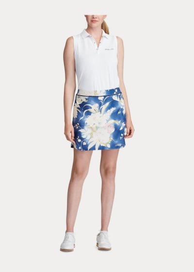 Skorts Ralph Lauren Mujer Azules / Creme - Floral Stretch Golf - XUOWR1508